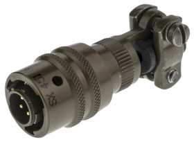 Złącze 4-pinowe Męski Amphenol Socapex Męski Montaż na kablu rozmiar 8