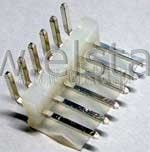 PWL-06R wtyk do druku katowy 3,96mm do g