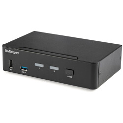 StarTech.com SV231DPU34K StarTech.com 2 Port DisplayPort KVM Switch - 4K