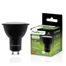 LAMPA LED GU10 6W 580LM 120ST. BLACK B.N