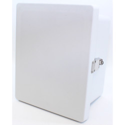 Hammond PJ1086L IP66 Type 4X Polyester Junction Box with Snap Latch Cover