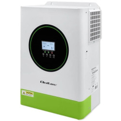 Qoltec Hybrydowy inwerter solarny Off-Grid 6200W 120A 48V MPPT BMS Sinus opcja Wi-Fi Power Factor 1.0