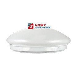 Plafon LED 12W dzienny awaryjny IP20 wbudowany akumulator 1800mAh