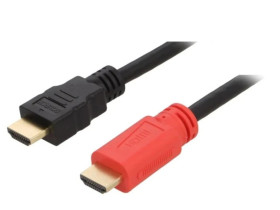 Kabel HDMI 1.4 ze wzmacniaczem HDMI wtyk z obu stron 15m AK-330118-150-S