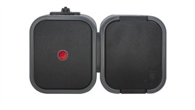 B2 Gniazdo Pojedyncze N/T 2P+Z Bryzgoodp. + Łącznik Podświetlany Ip54...