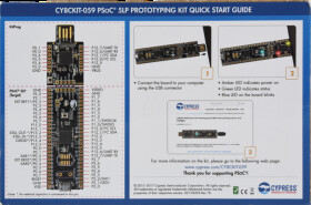 CY8CKIT-059 Development board, CY8C588LTI-LP097-PSoC-5LP CPU