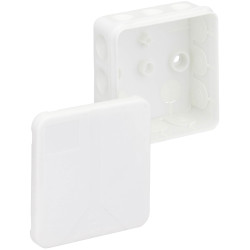 Spelsberg 34461201 Junction Box 85x85x37mm white IP55 2-14mm seal IK07