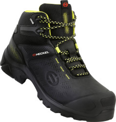 Heckel MACCROSSROAD 3.0 S3 HIGH 6731348 Buty ochronne S3 Rozmiar buta (EU): 48 czarny, żółty 1 par(a)