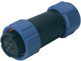 SP2111/P4 wtyk na przewód 4-pin, 500V / 30A