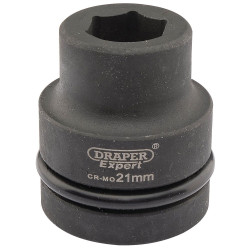 Draper Expert 05102 Expert 21mm 1&quot; Square Drive Hi-Torq&#xAE; 6 Point Impact Socket