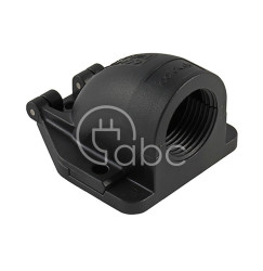 Mocowanie panelowe z gwintem metrycznym CONFIX FWS-A25, rozmiar M25x1,5, 31386