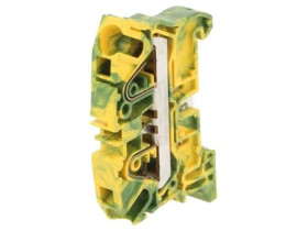 Zacisk rozgałęźny szynowy SNK 0,5÷6mm2 drogi 1 zaciski 2 UL94V-0 1SNK708150R0000 (ZK6-PE)