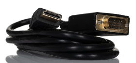 Kabel HDMI 1.8m A: HDMI B: VGA A: Męskie B: Męskie
