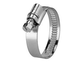 Opaska zaciskowa ślimakowa skręcana 50-70 mm, szerokość 9 mm, stal W2