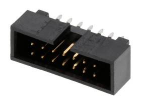 Molex 702461402 Listwa połączeniowa Wymiary siatki: 2.54 mm Ilość pinów: 14 Ilość rzędów: 2 1 szt. paleta