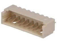 TMXX08-W/2 Złącze mocy, wtyk do druku - 8pin (prosty) raster gniazda: 1.25mm - kpl. 2 sztuki