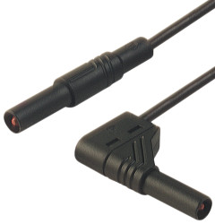 934184100, PA, 16A, 1000V ac/dc, kolor: Czarny, dł. 2m, -15 → +75°C, Hirschmann Test & Measurement