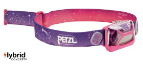 Latarka czołowa, czołówka dla dzieci Petzl Tikkid E091BA01 różowa