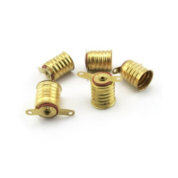 GNIAZDO OPRAWKA ŻARÓWKI WKRĘCANEJ E10 METALOWE