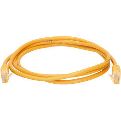 TruConnect TRUP5E1.5YW 1.5mtr CAT 5E UTP PVC Full Copper Patch Lead - Yellow