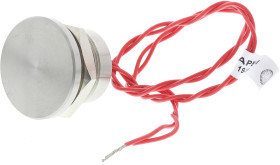 Przełącznik piezoelektryczny, Przewód, 200 mA przy 24 V DC, SPST, -40 → +75°C