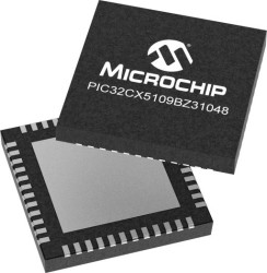 Układ Zigbee System On Chip (SOC) Bluetooth, ZigBee PIC32CX5109BZ31048-V/ZWX Bluetooth 48-pinowy IEEE 802.15.4, ZigBee
