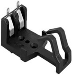 Battery holder for 9 V-battery, 1 cell, PCB mounting, BX0033