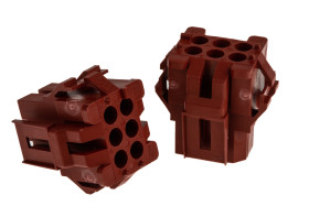 Obudowa złącza 6-pinowe 3-rzędowe raster: 4.19mm TE Connectivity Męski Miniature Rectangular II Złącze Centerline z