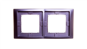 Simon Basic Neos Ramka Podwójna Ip44 Lawendowy Bmrc2b/035