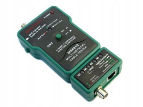 Tester okablowania LAN RJ45/BNC UTP/STP RG59 RG6 MS-6810
