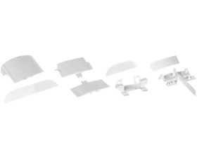 Zaślepka 80x 20mm biały DLP 80/120X20 033664