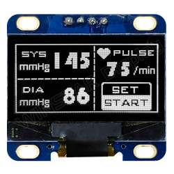 Winstar WEA012864LWPP3N00000 OLED COG 128x64 1.28&quot; white on PCB I2C