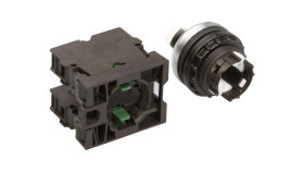 Przełącznik 3 Położeniowy Pokrętło 22Mm Czarny 2Z Bez Samopowrotu...