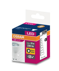 Żarówka LED VALUE PAR16 35 GU10 2,8W 230lm 2700K 827 36st. 4058075198555