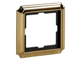 MERTEN ANTIQUE Ramka 1 pojedyncza mosiądz polerowany MTN483121 SCHNEIDER ELECTRIC