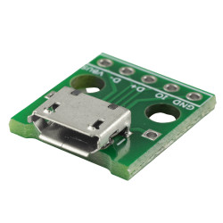 Gniazdo micro USB goldpin do płytki prototypowej