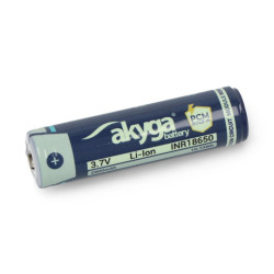 Ogniwo 18650 Li-Ion Akyga INR18650-29M-PCM 3,7V/2900mAh z zabezpieczeniami