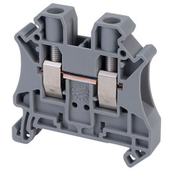 Schneider Electric NSYTRV62 Screw Terminal 2 Position 6mm Grey