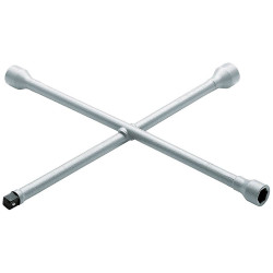 Gedore 6228260 Cross Key Car 17x19x21x1/2&quot; Square 420x420 mm