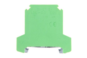 Złączka szynowa ochronna 10mm2 zielono-żółta ZSO 1-10.0 14503319