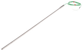 Termopara z izolacją mineralną K średnica 6mm długość 500mm -100 → +1100°C Końcówka z gołym kablem RS PRO