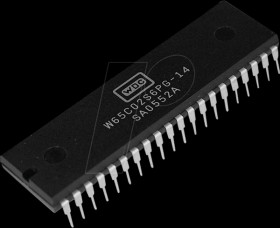 W65C02S6TPG-14 8-bit 65x microprocessor, 14 MHz,1.8-5.25 V,PDIP-40