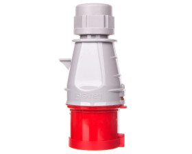 Wtyczka izolacyjna przenośna 16A 400V 4P IP44 /zaciski gwintowe/ 104