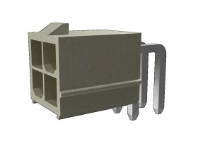 Wtyk PCB 2-pinowe raster: 4.2mm 2-rzędowe Amphenol Communications Solutions Przewlekany 5.0A 600.0 V.