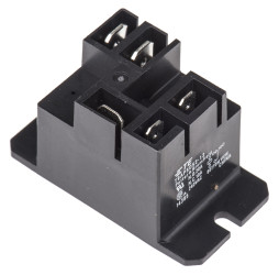 Przekaźnik mocy 12V dc SPDT TE Connectivity, montaż kołnierzowy 144Ω Szybkie łączenie