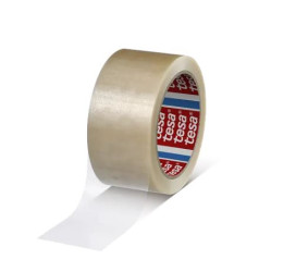 Taśma opakowaniowa szerokość: 50mm Biały Tesa Folia PVC