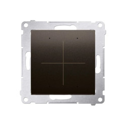 Simon 54 GO Nadajnik bateryjny Wi-Fi 28 akcji do obsługi innych sterowników (moduł) brąz mat DENB1W.01/46