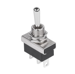 25A 12V SPDT 3-pin Momentary (On)-Off-(On) Toggle Switch KN3(D)-123