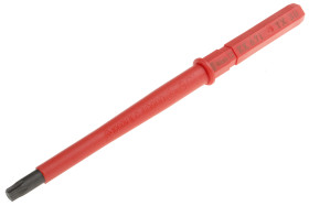 Izolowane ostrze wkrętaka rozmiar końcówki: T30 Torx Wera długość ostrza: 154 mm Izolowane ostrze wkrętaka