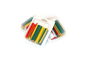 Zestaw rurek termokurczliwych w blistrze BZRTB-2 30 sztuk TRYTYT